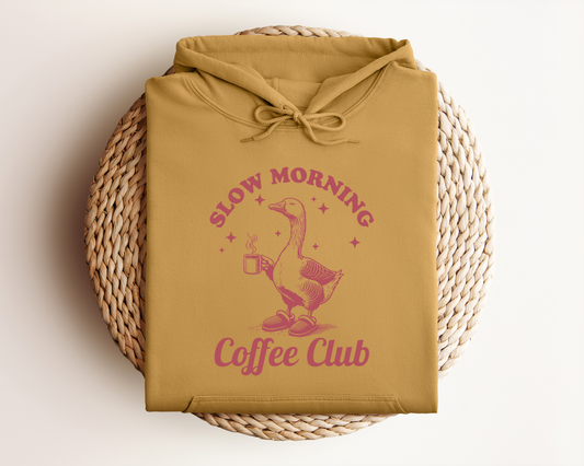 SLOW MORNING COFFEE CLUB HOODIE