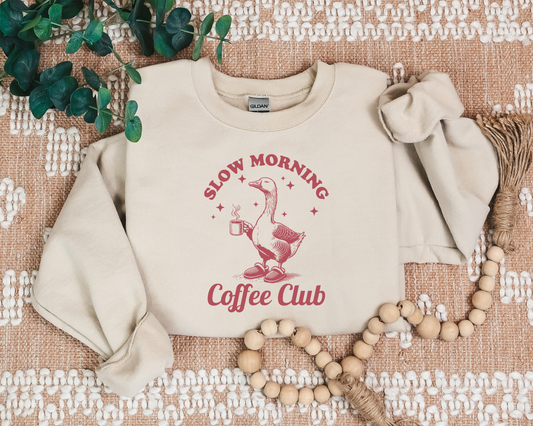SLOW MORNING COFFEE CLUB CREW