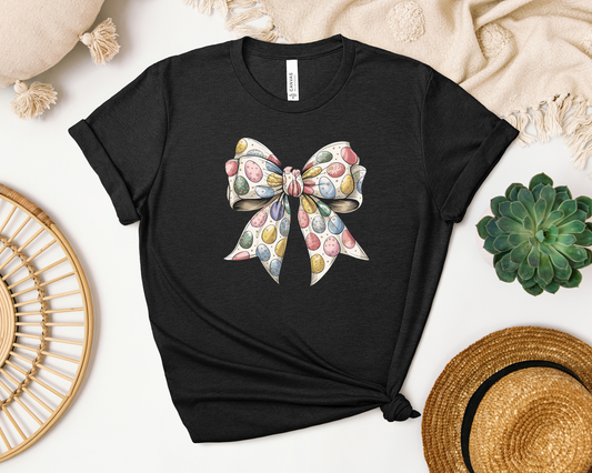 *NEW* EASTER EGG BOW SHIRT