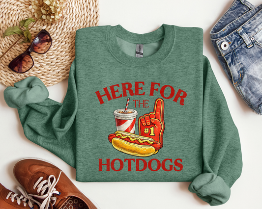 HERE FOR THE HOTDOGS CREW