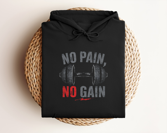 NO PAIN NO GAIN HOODIE