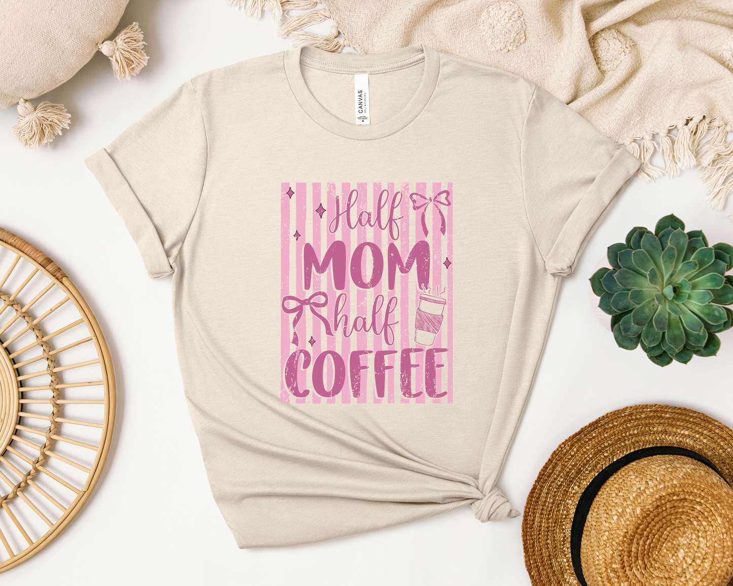 *NEW* HALF MOM HALF COFFEE SHIRT