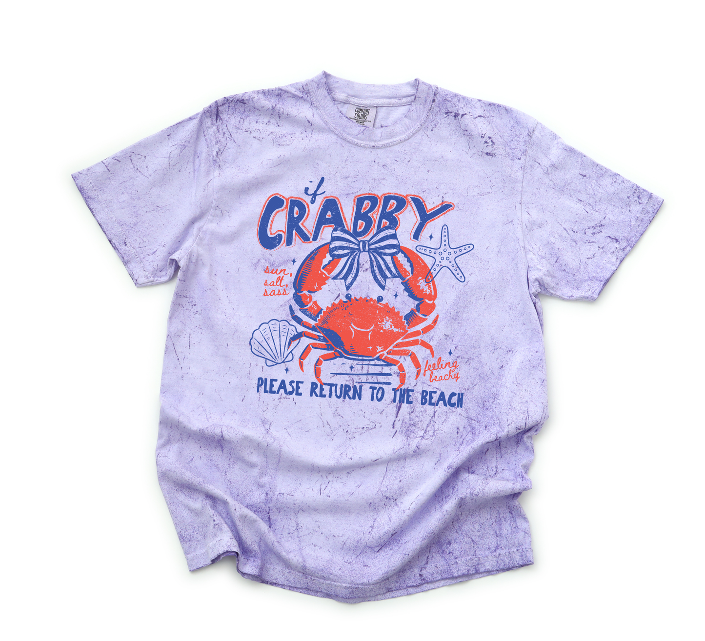 IF CRABBY PLEASE RETURN TO THE BEACH CC SHIRT