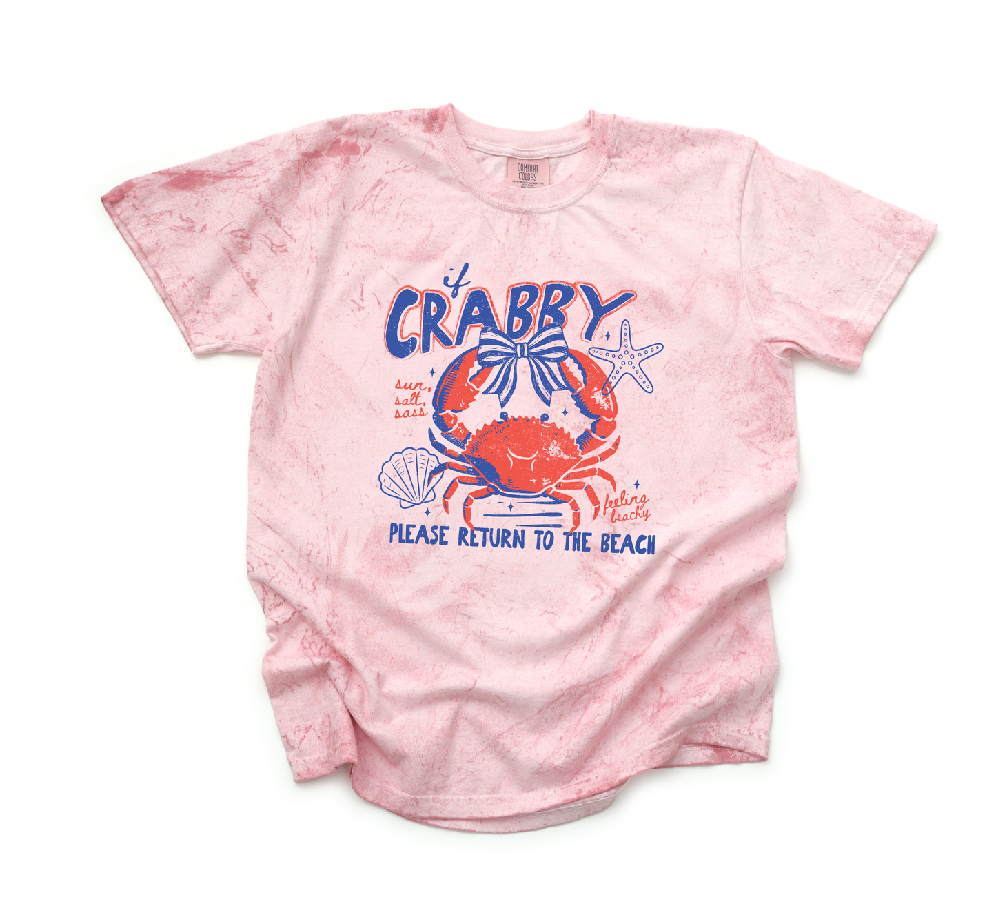 IF CRABBY PLEASE RETURN TO THE BEACH CC SHIRT
