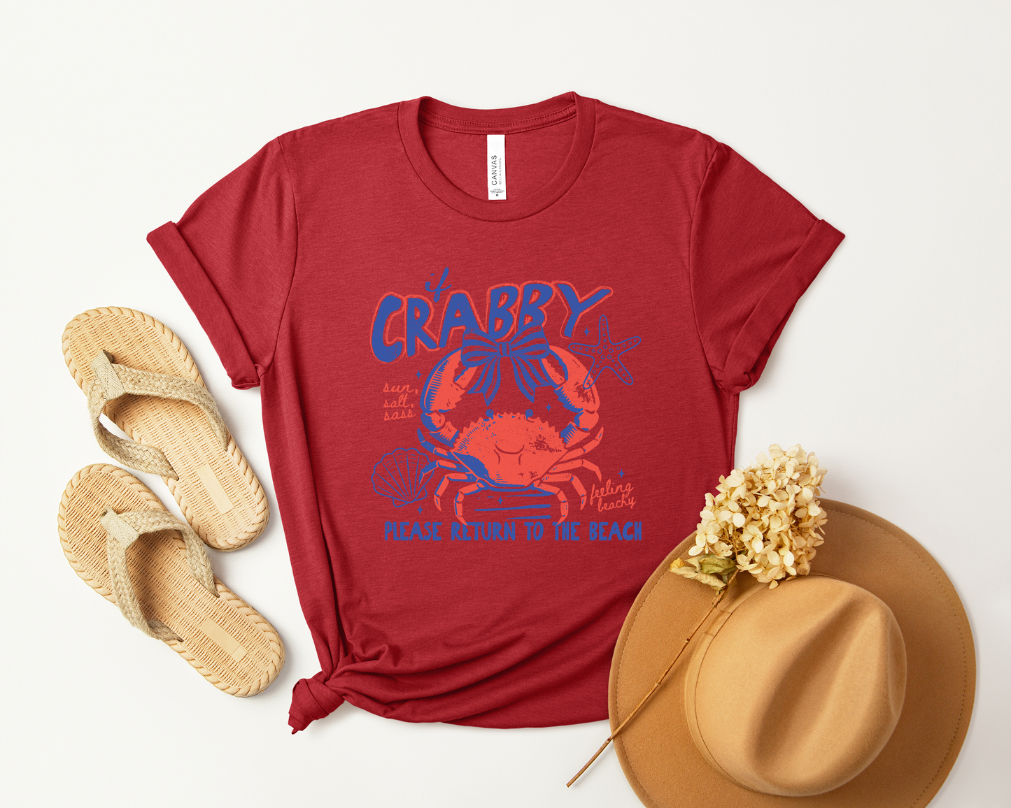 IF CRABBY PLEASE RETURN TO THE BEACH SHIRT