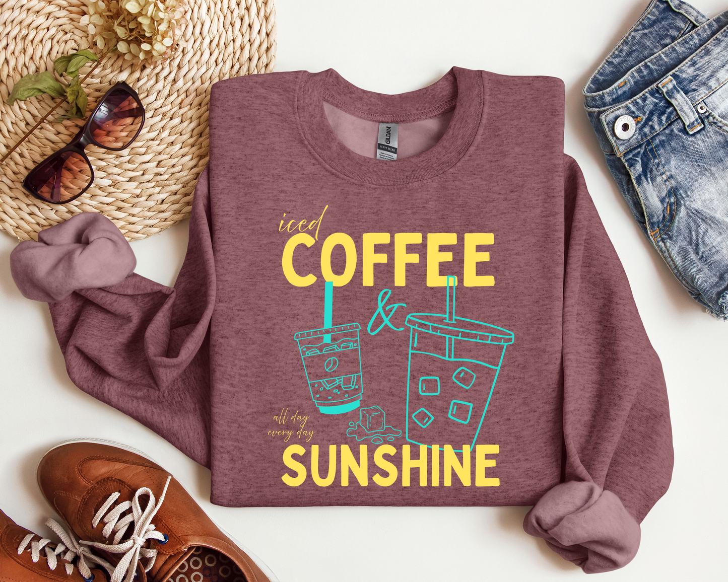 ICED COFFEE AND SUNSHINE CREW
