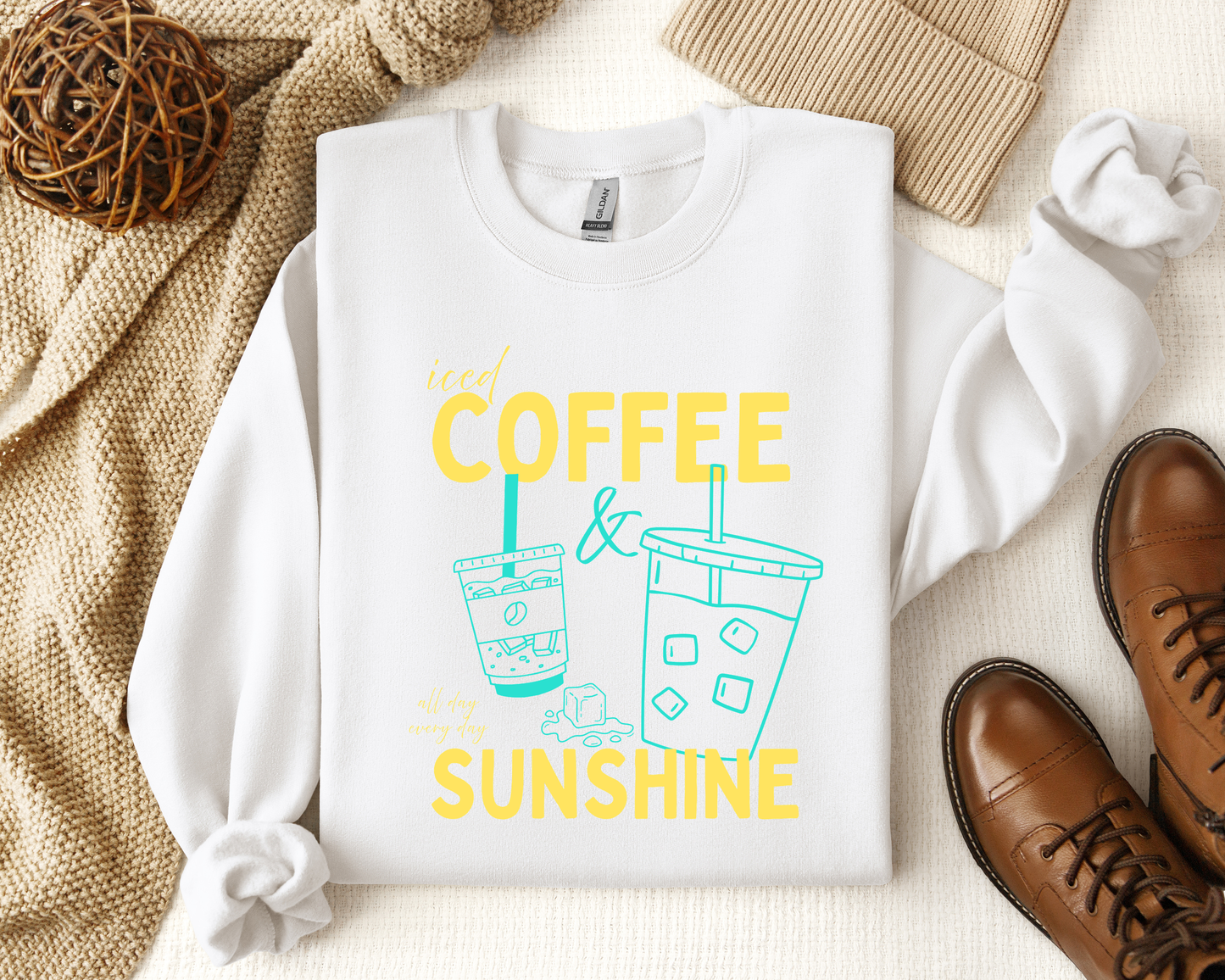 ICED COFFEE AND SUNSHINE CREW