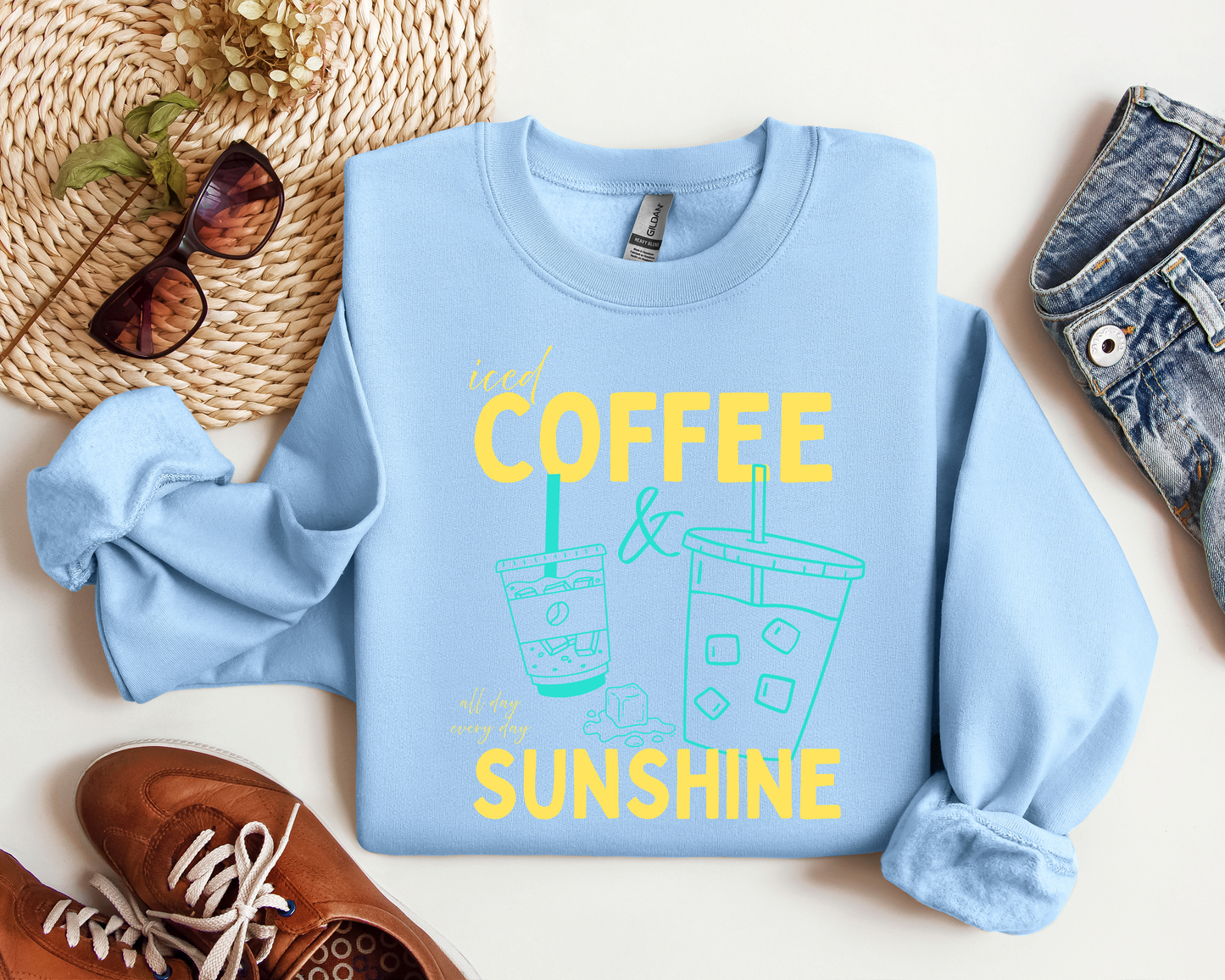 ICED COFFEE AND SUNSHINE CREW