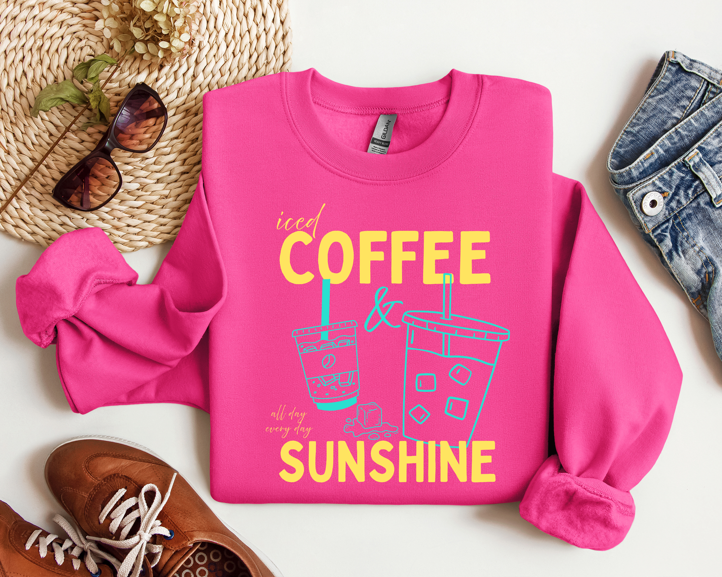 ICED COFFEE AND SUNSHINE CREW