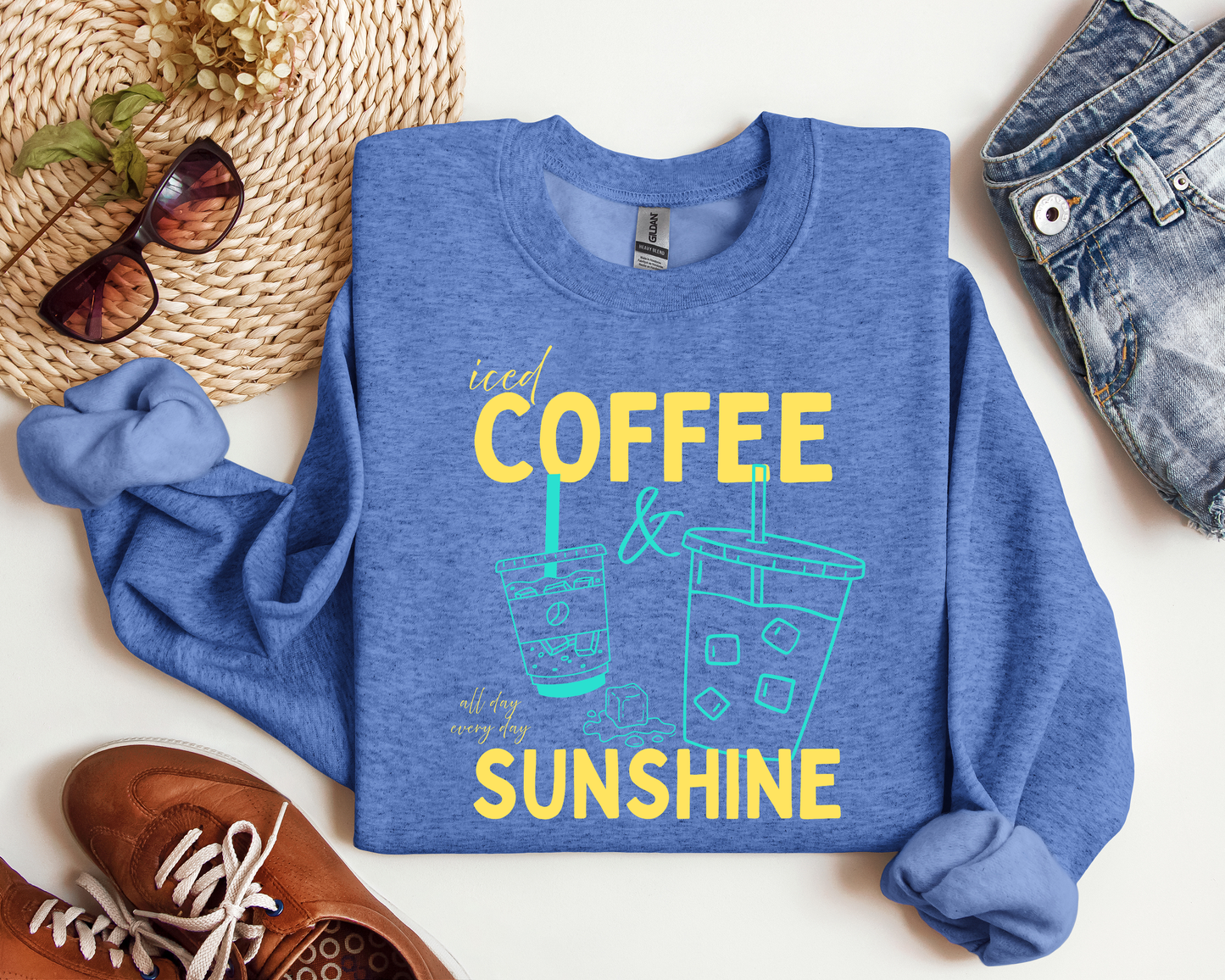 ICED COFFEE AND SUNSHINE CREW