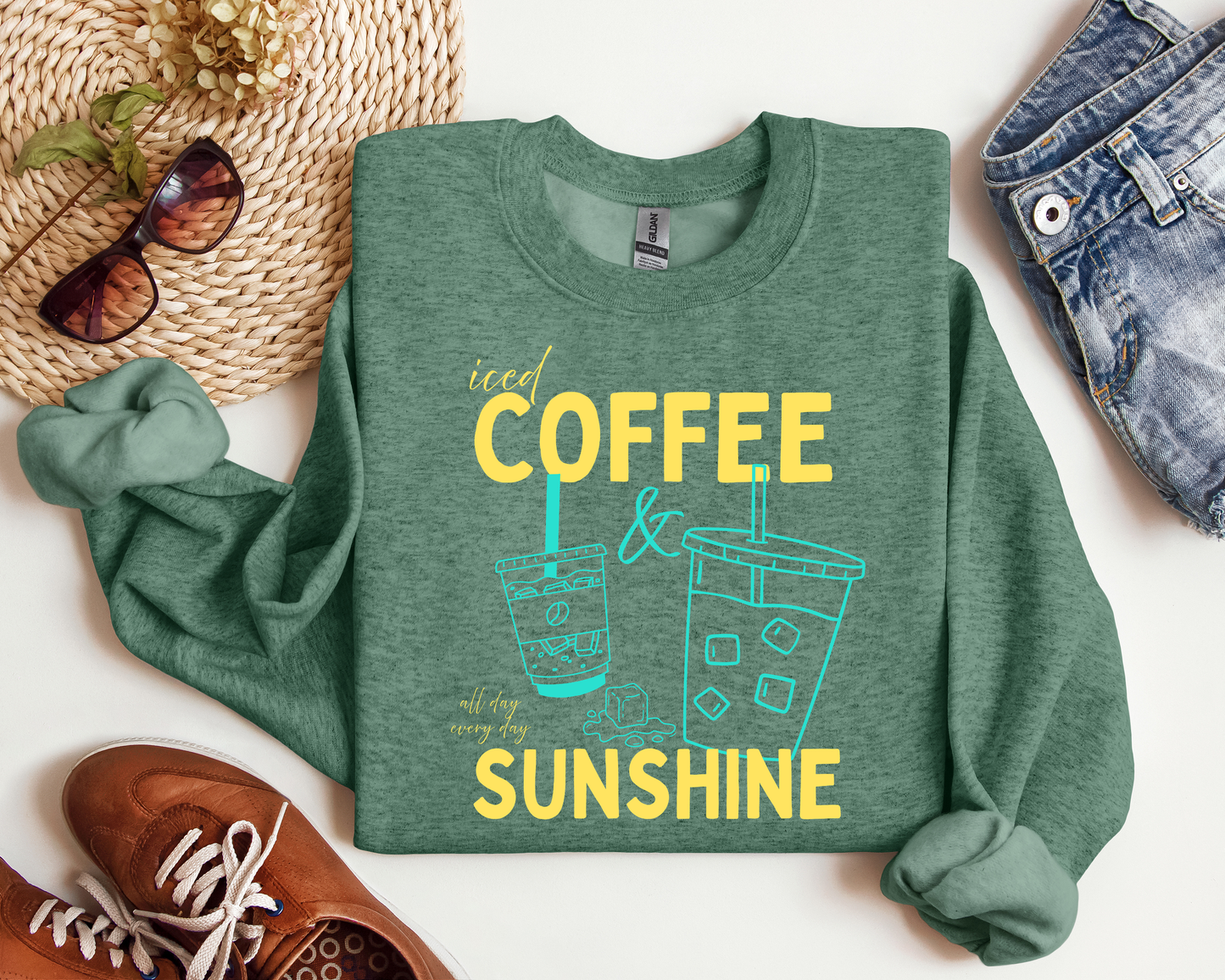 ICED COFFEE AND SUNSHINE CREW