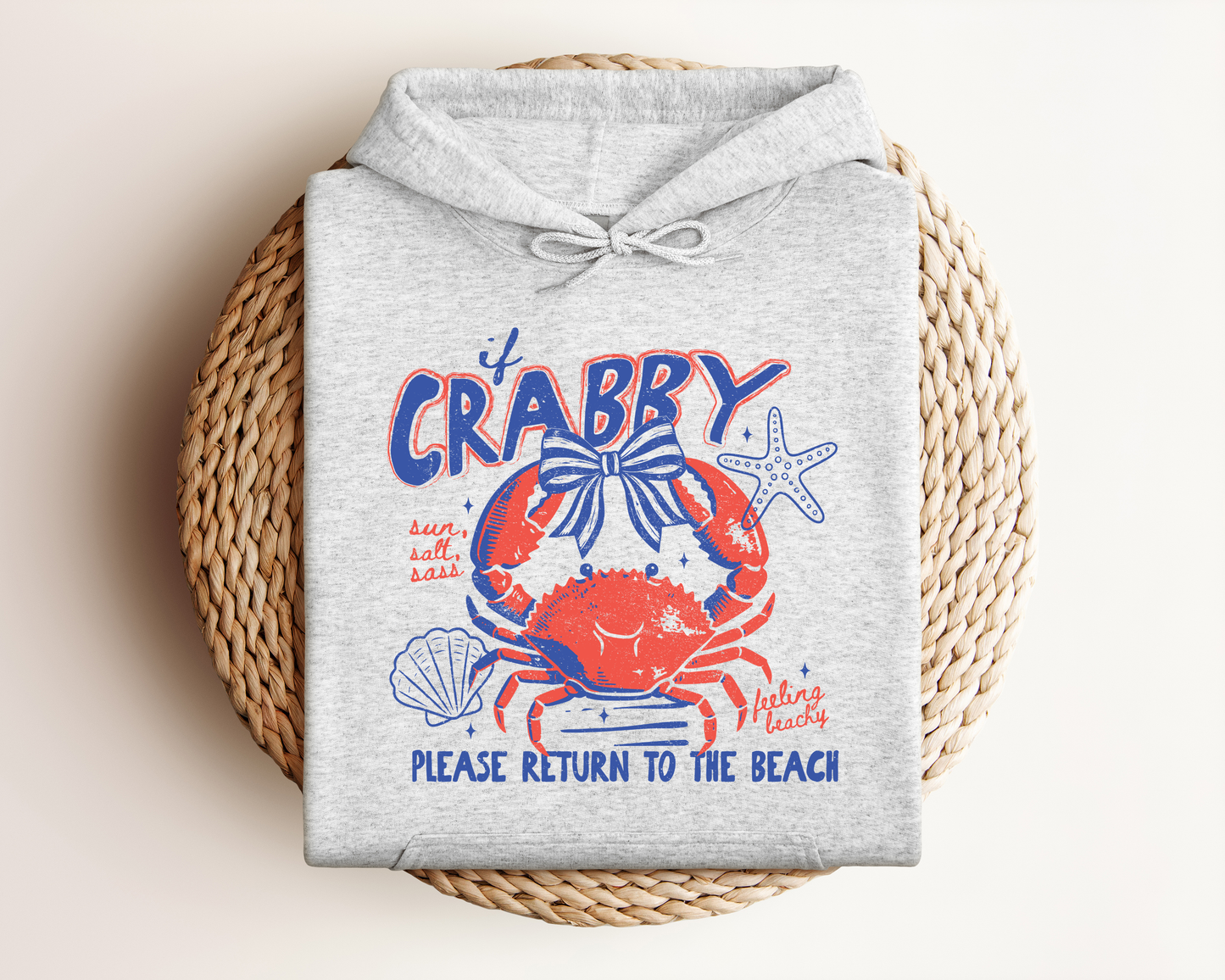 IF CRABBY PLEASE RETURN TO THE BEACH HOODIE