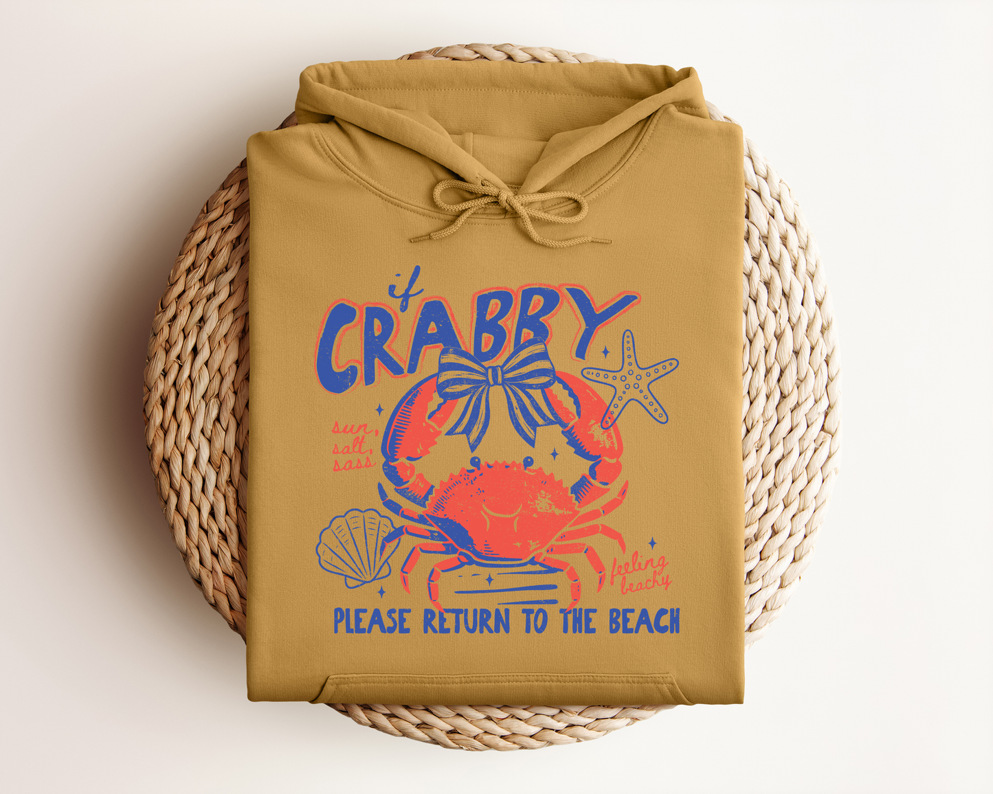 IF CRABBY PLEASE RETURN TO THE BEACH HOODIE