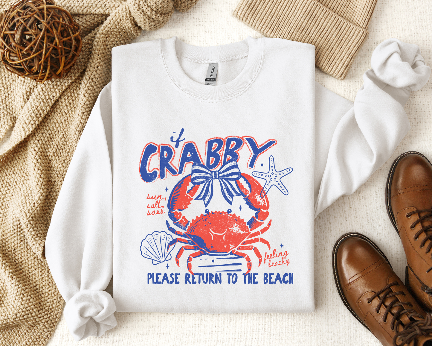 IF CRABBY PLEASE RETURN TO THE BEACH CREW