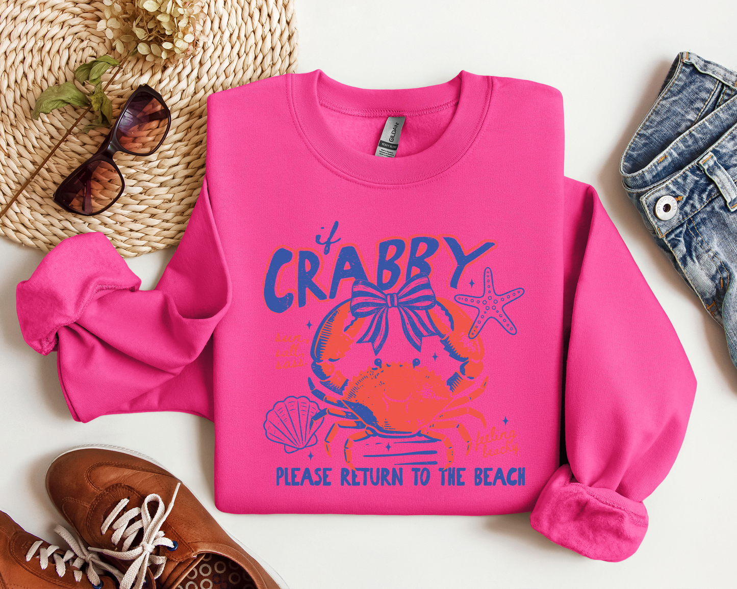 IF CRABBY PLEASE RETURN TO THE BEACH CREW