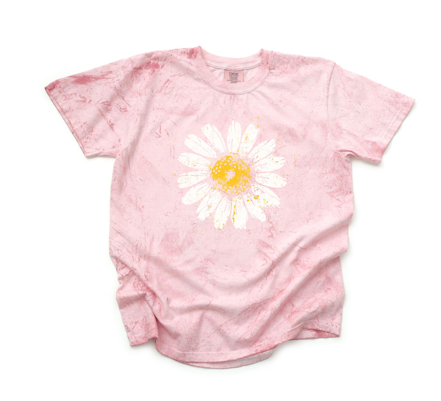 DISTRESSED DAISY CC SHIRT