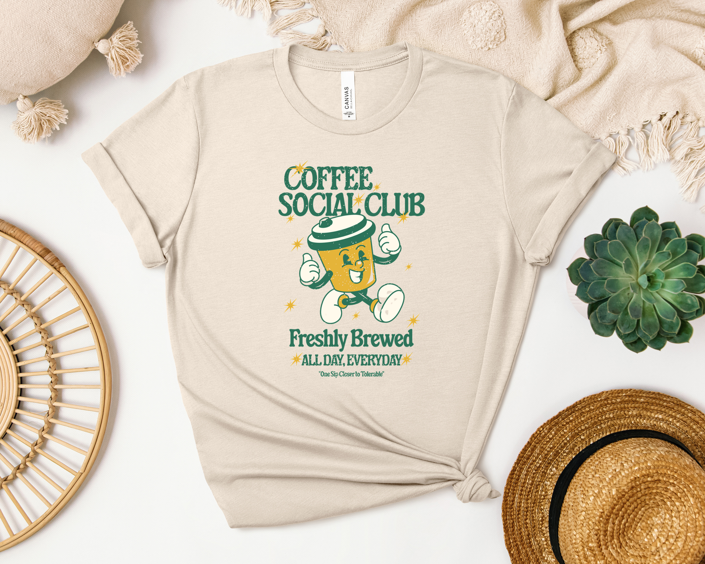 COFFEE SOCIAL CLUB SHIRT