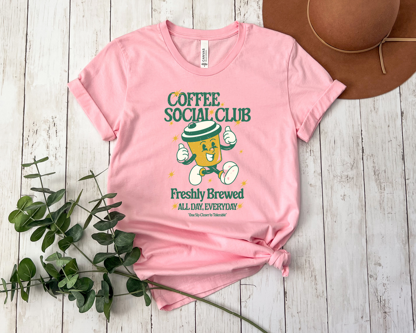 COFFEE SOCIAL CLUB SHIRT
