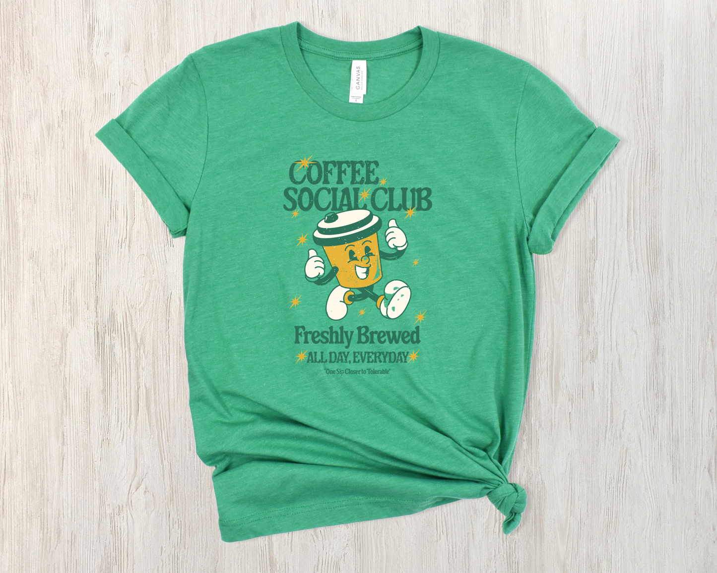 COFFEE SOCIAL CLUB SHIRT