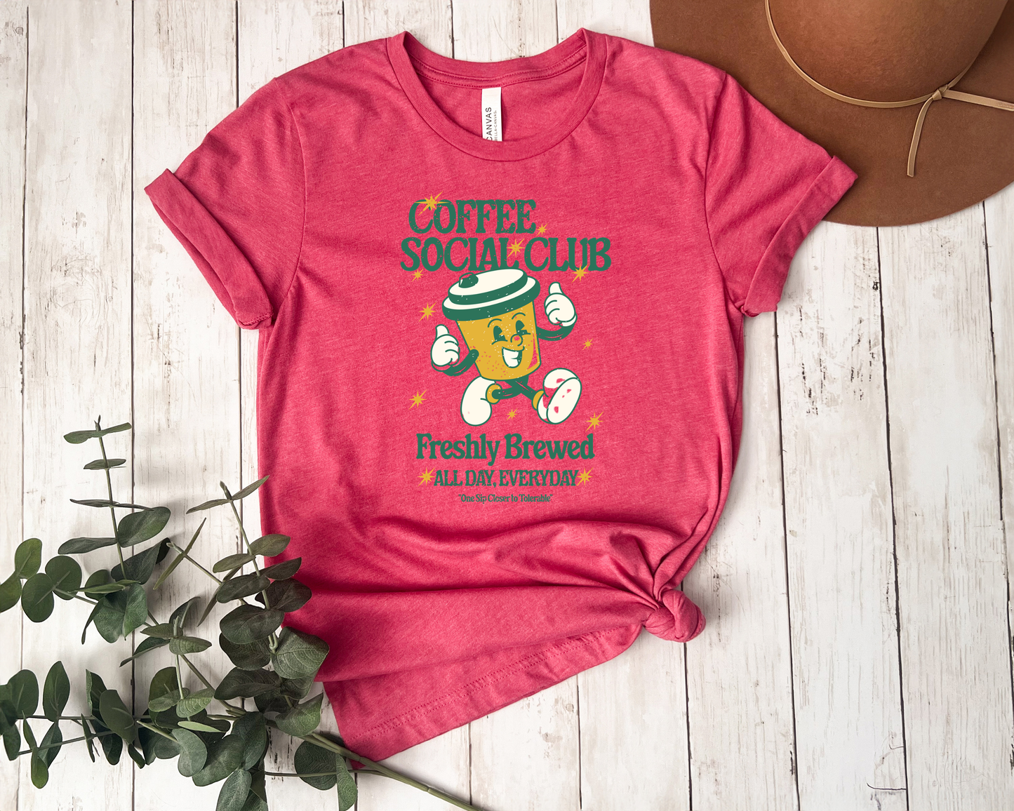 COFFEE SOCIAL CLUB SHIRT