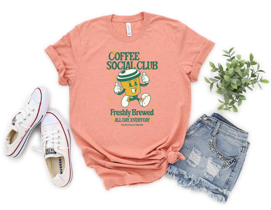 COFFEE SOCIAL CLUB SHIRT