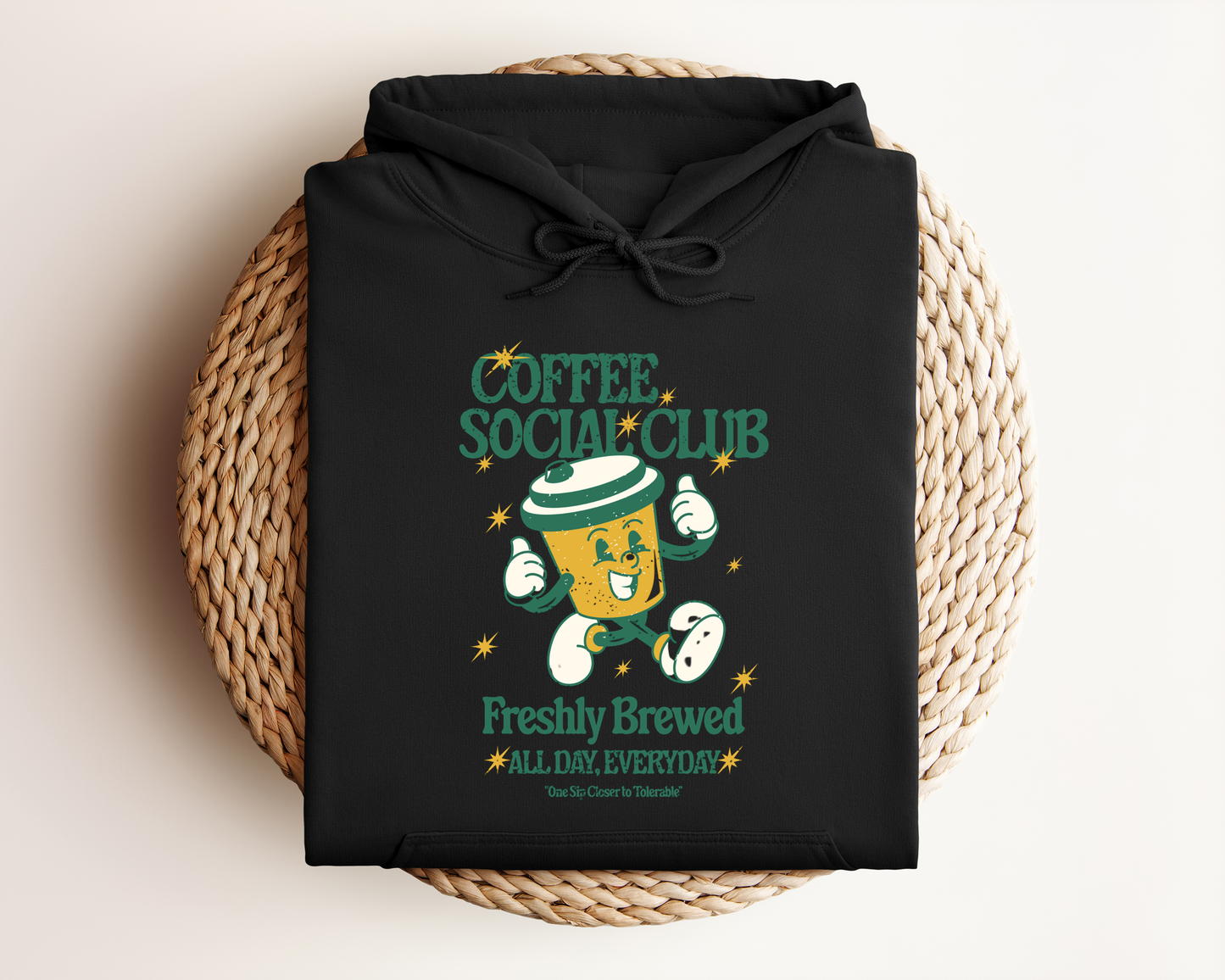 COFFEE SOCIAL CLUB HOODIE