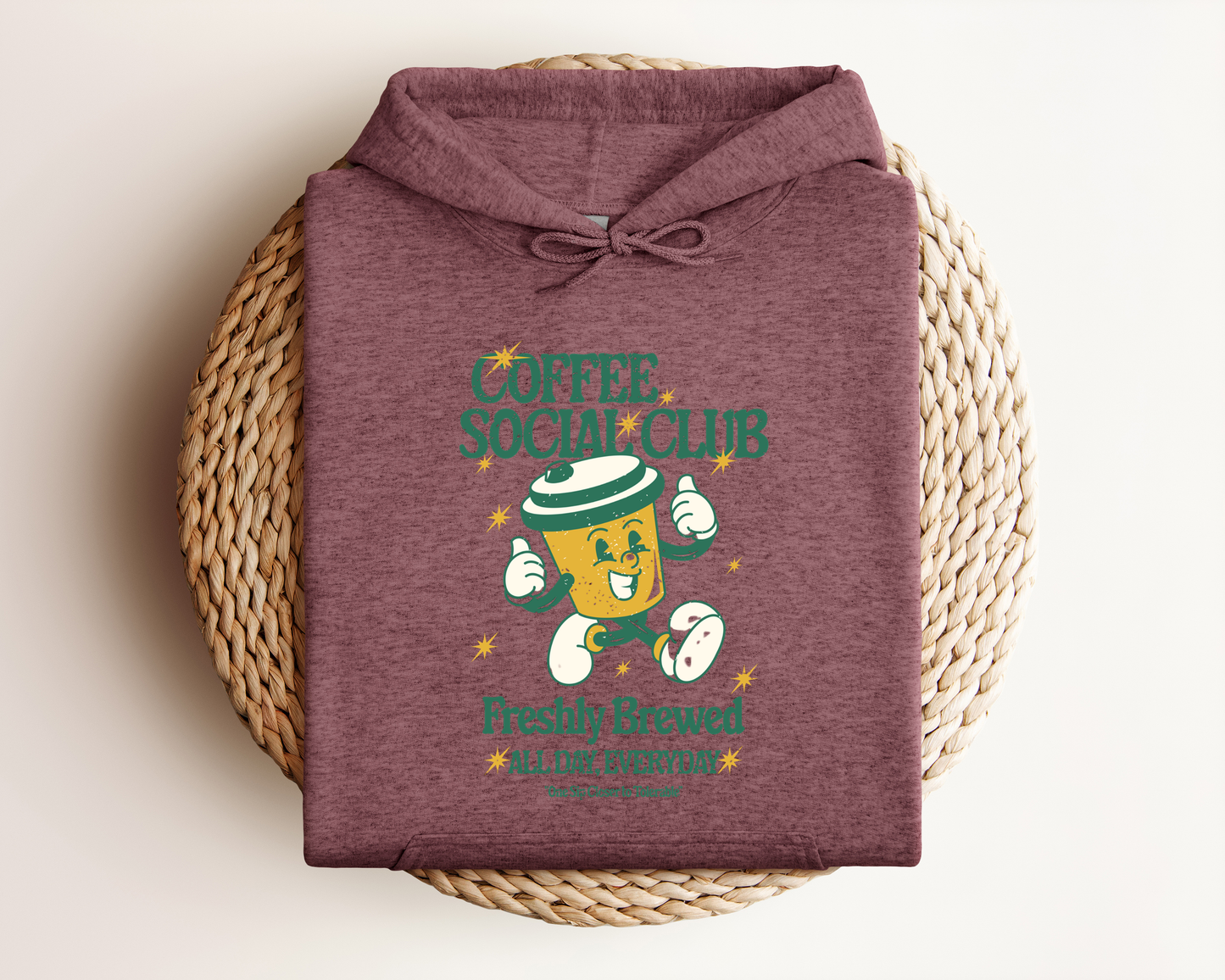 COFFEE SOCIAL CLUB HOODIE