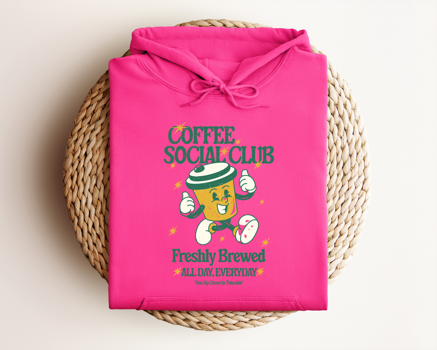 COFFEE SOCIAL CLUB HOODIE