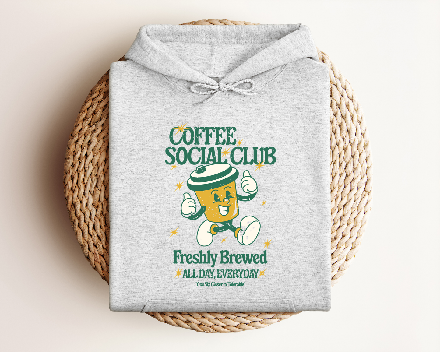 COFFEE SOCIAL CLUB HOODIE
