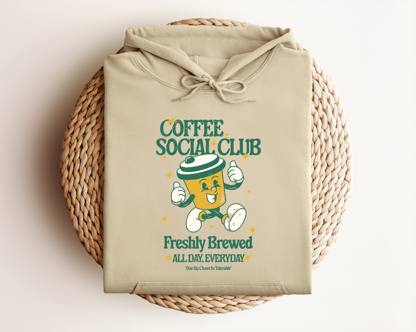 COFFEE SOCIAL CLUB HOODIE