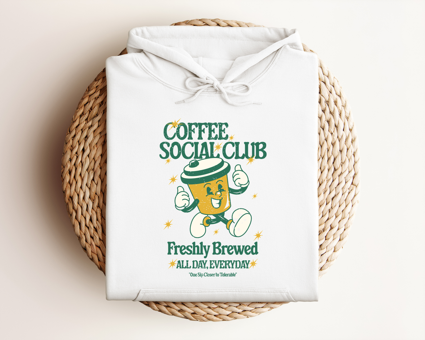 COFFEE SOCIAL CLUB HOODIE