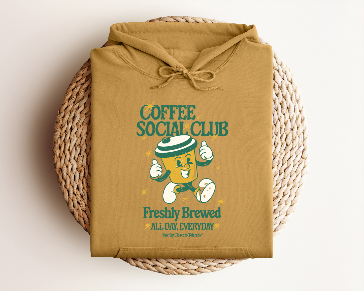 COFFEE SOCIAL CLUB HOODIE