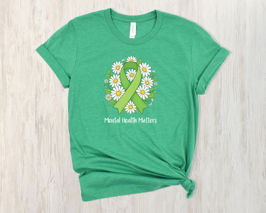 *NEW* MENTAL HEALTH AWARENESS RIBBON SHIRT