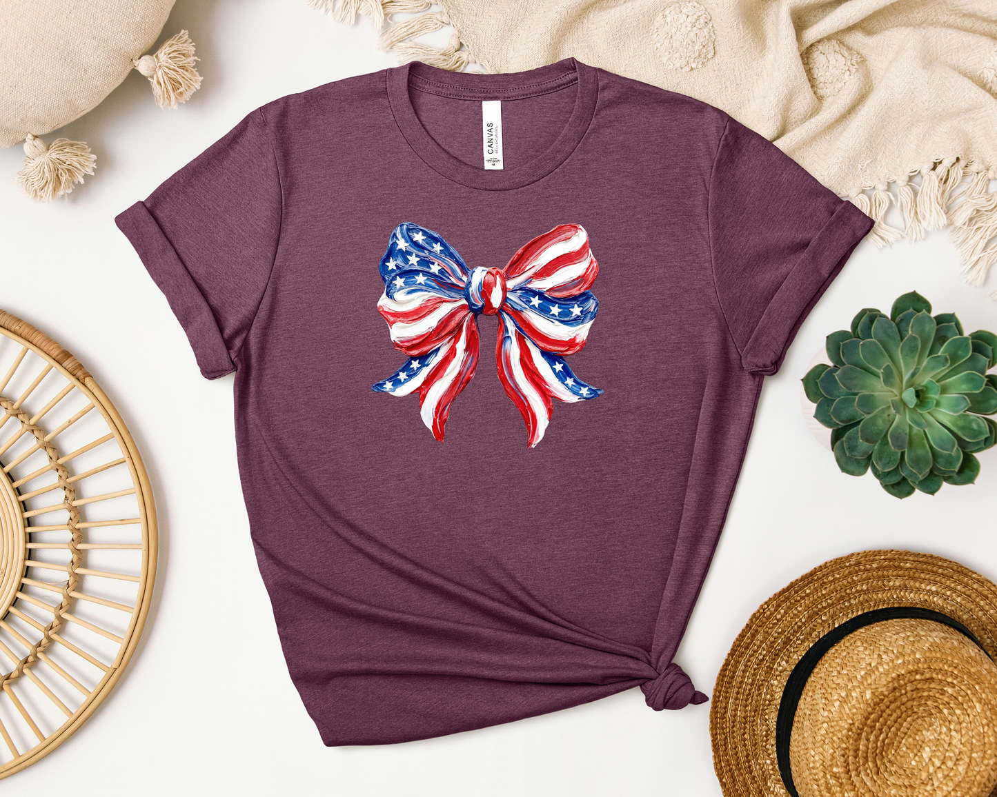 *NEW* PATRIOTIC BOW SHIRT