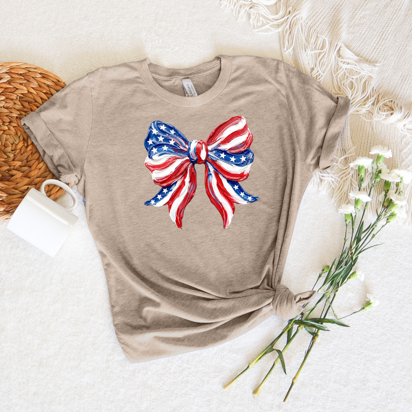 *NEW* PATRIOTIC BOW SHIRT