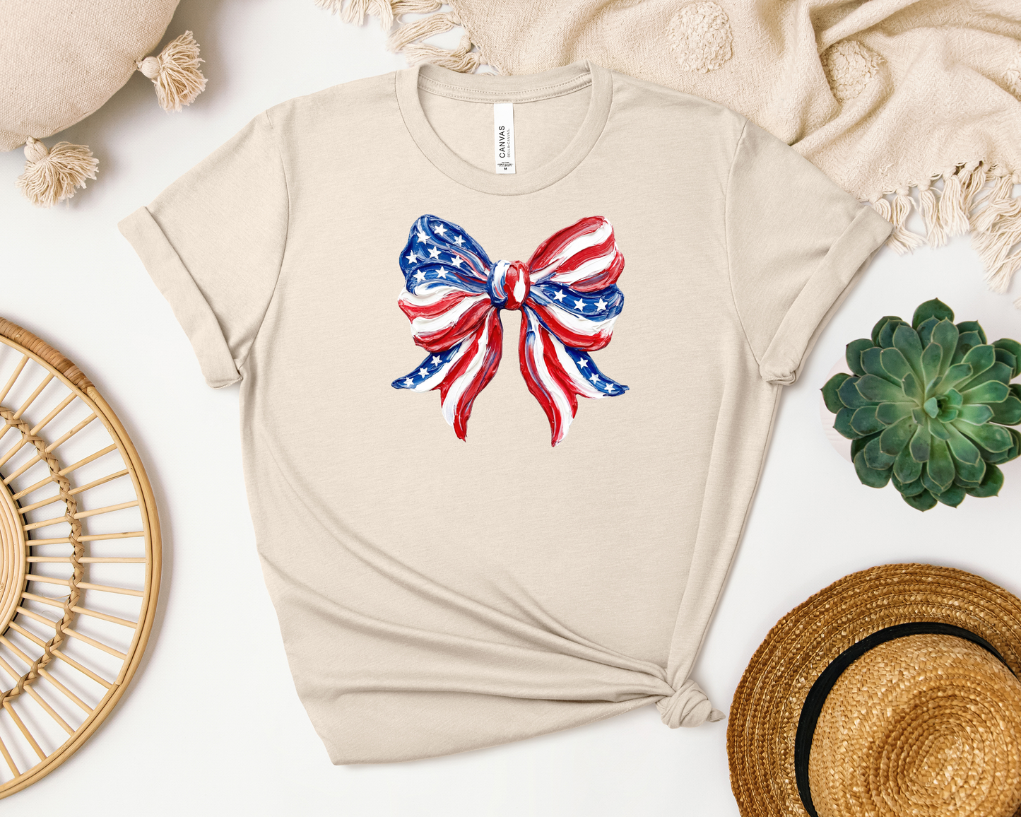 *NEW* PATRIOTIC BOW SHIRT