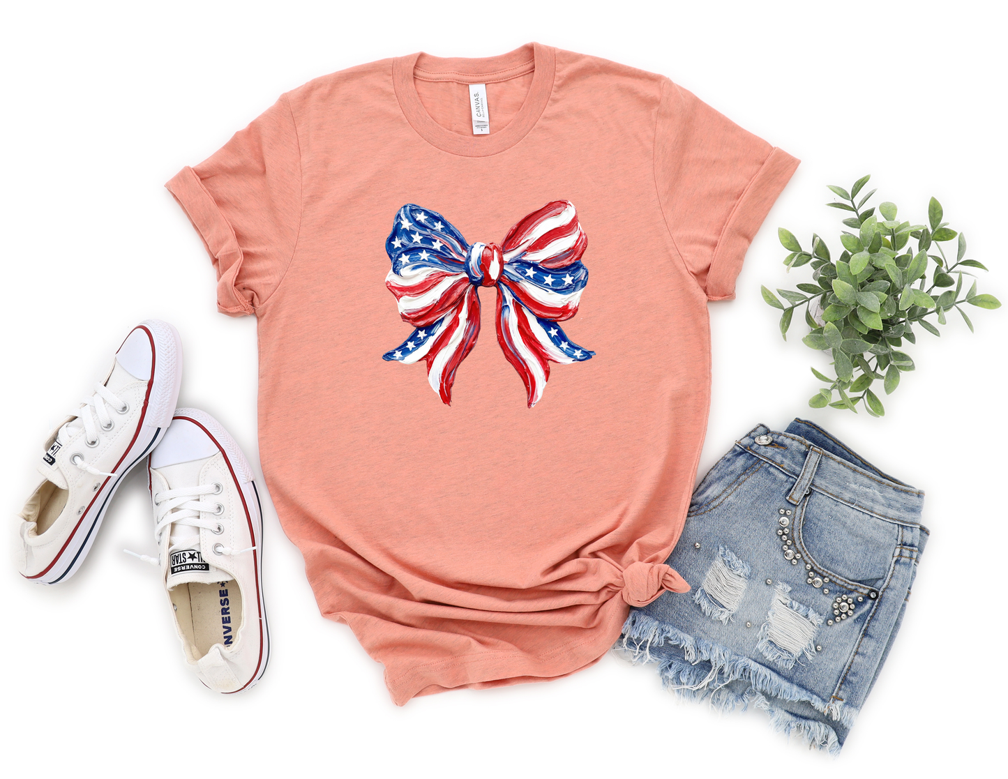 *NEW* PATRIOTIC BOW SHIRT