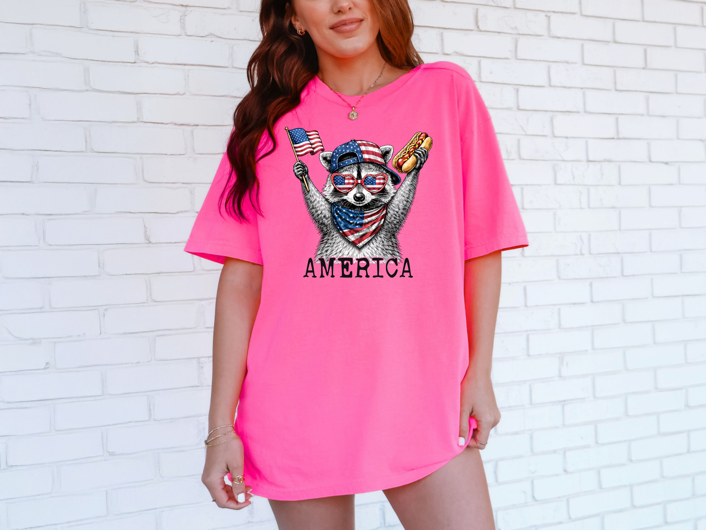 *NEW* 4TH OF JULY RACCOON CC SHIRT