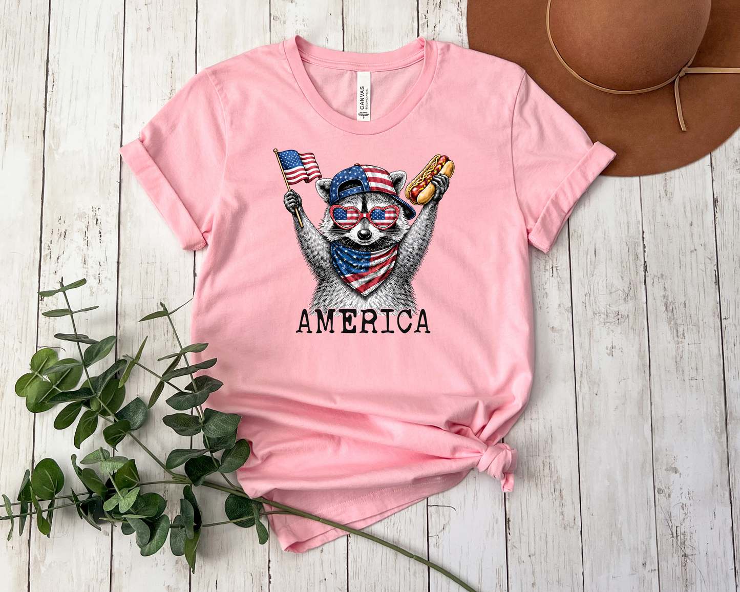 *NEW* 4TH OF JULY RACCOON SHIRT