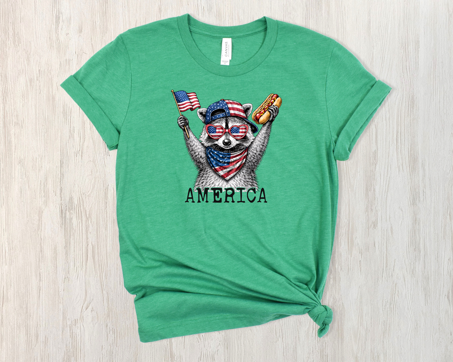 *NEW* 4TH OF JULY RACCOON SHIRT