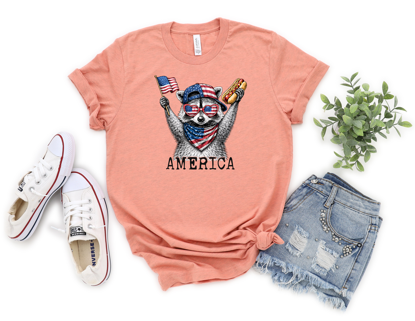 *NEW* 4TH OF JULY RACCOON SHIRT