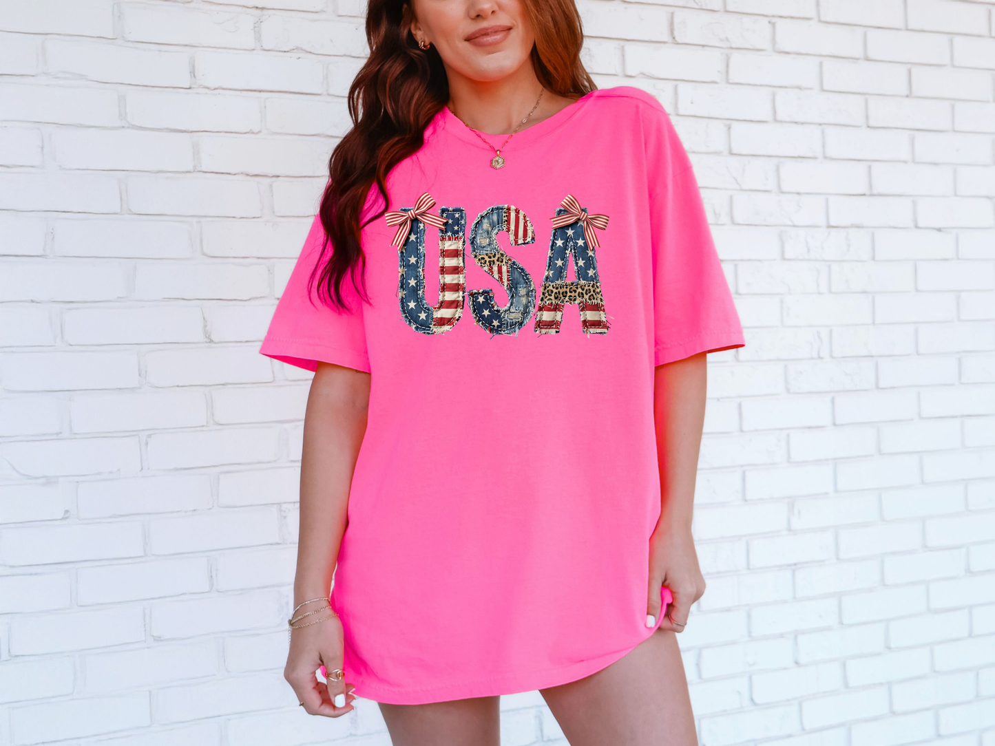 *NEW* USA PATCHWORK CC SHIRT