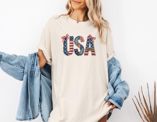 *NEW* USA PATCHWORK CC SHIRT