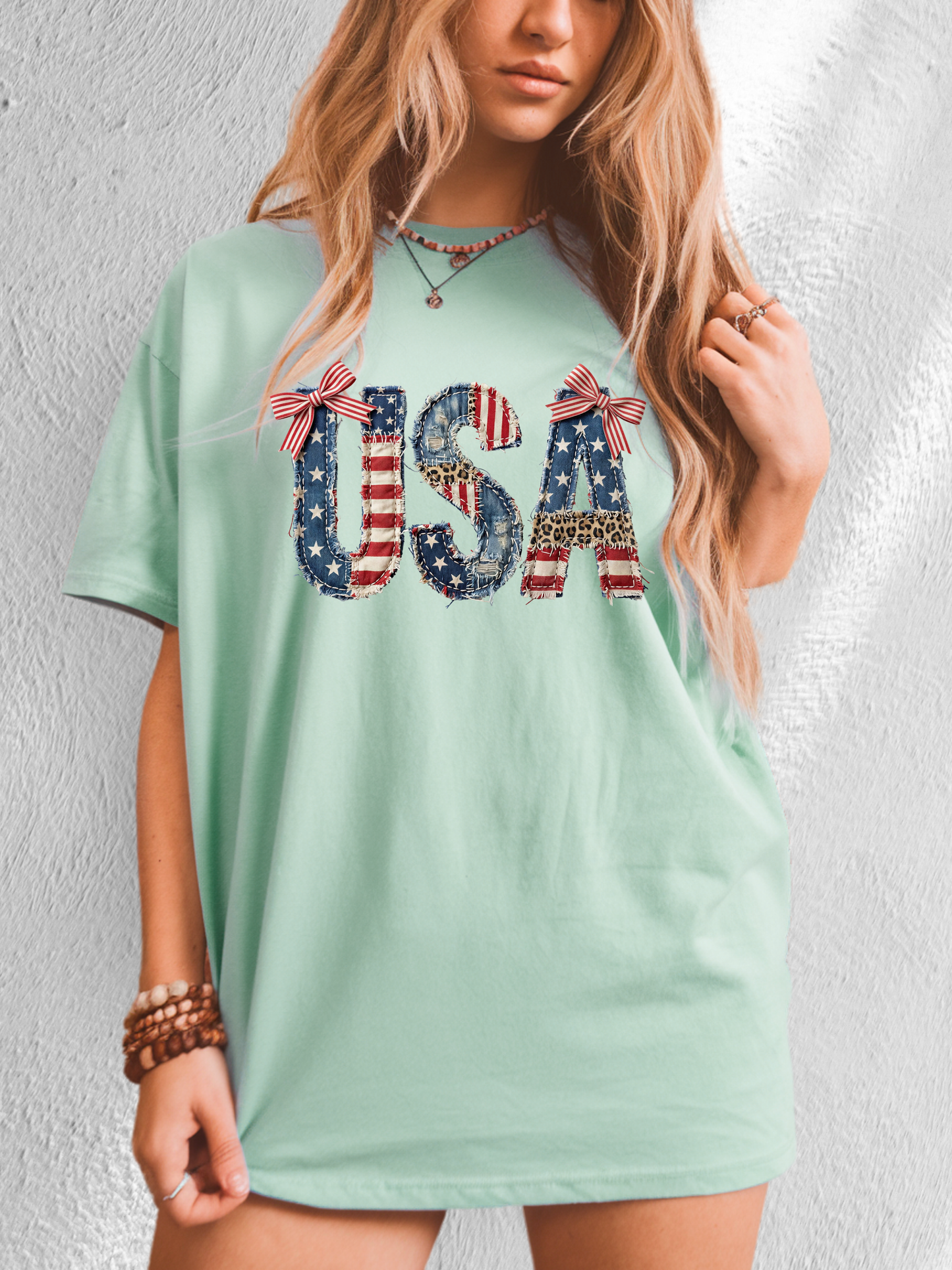 *NEW* USA PATCHWORK CC SHIRT
