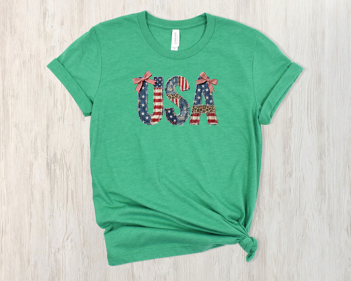 *NEW* USA PATCHWORK SHIRT