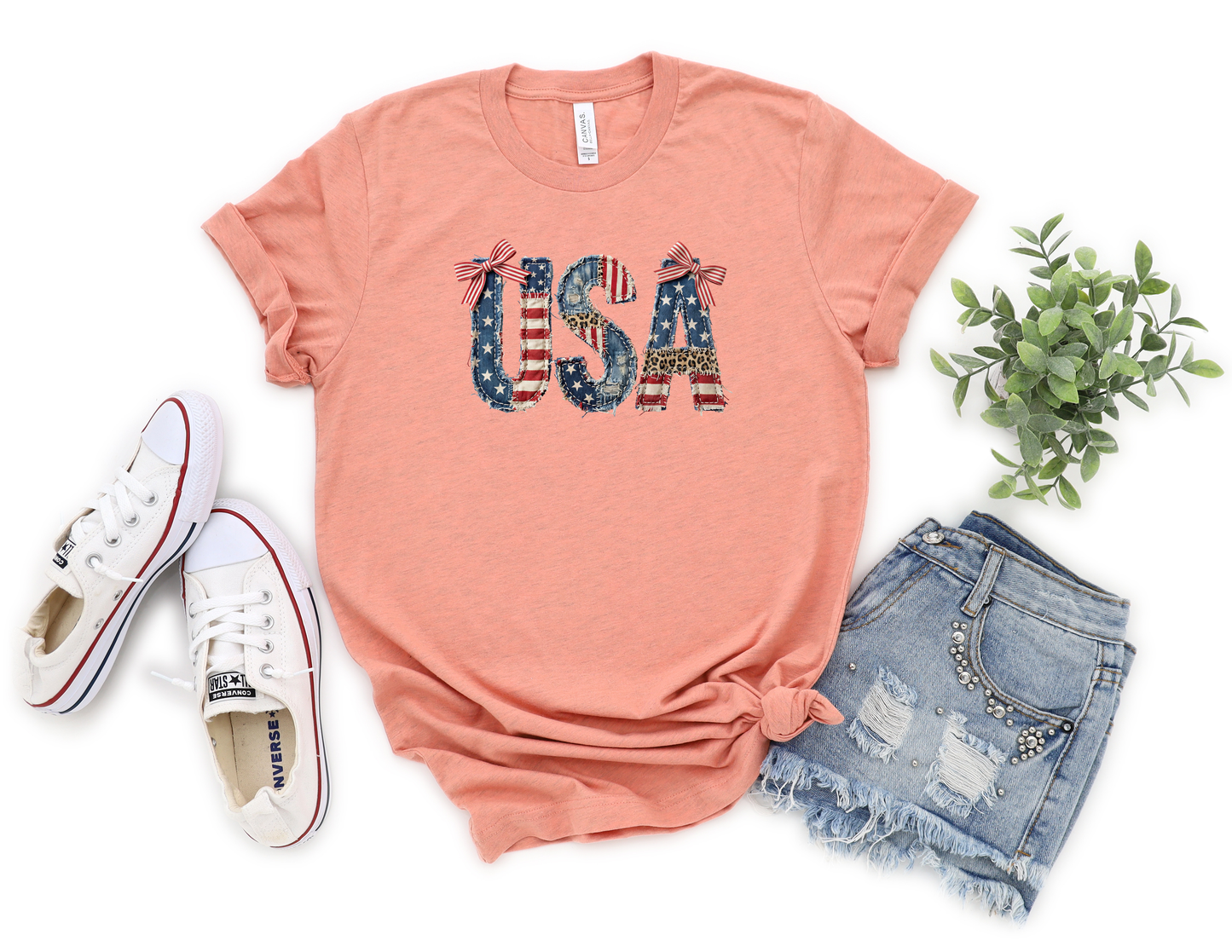 *NEW* USA PATCHWORK SHIRT