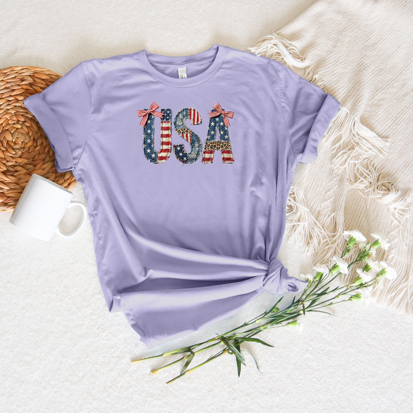 *NEW* USA PATCHWORK SHIRT