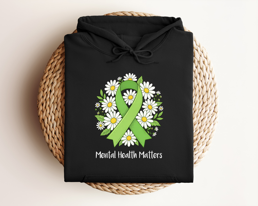 MENTAL HEALTH AWARENESS RIBBON HOODIE