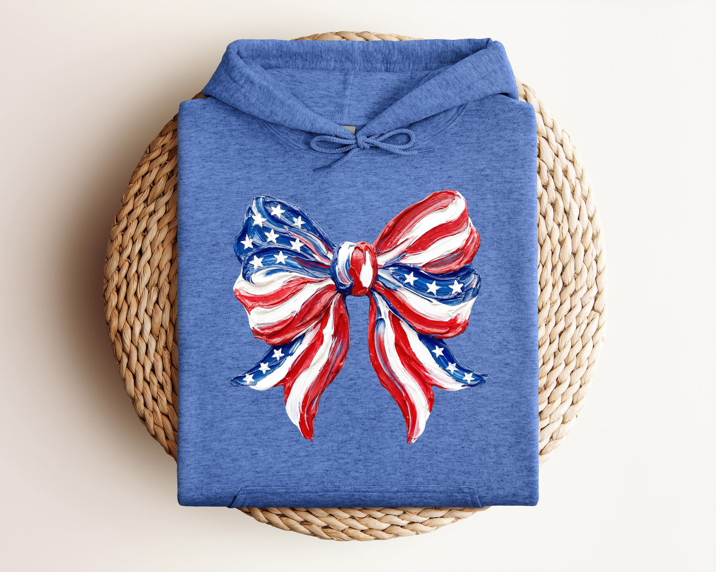 PATRIOTIC BOW HOODIE