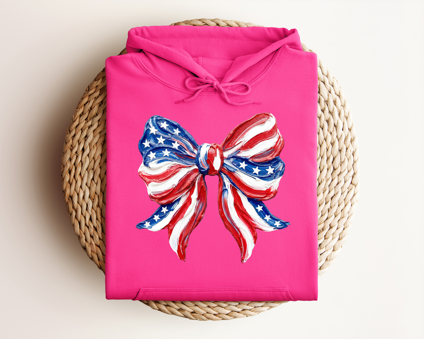 PATRIOTIC BOW HOODIE